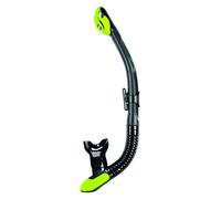 Mares Ergo Dry Snorkel Subacqueo Free Diving Nero Verde