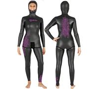 Mares Prism Skin 30 Lady - Jacket, Giacca della Muta da Apnea, Multicolore, S2