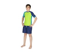 Mares Seaside Shield Youth; Maglia Rashguard Protettiva a Maniche Corte - Ragazzi, Lime, L