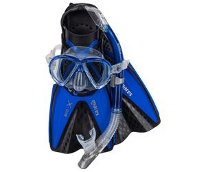 Mares - Set X-One Marea - Set boccaglio 39-43 - M/L blu