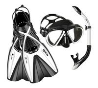 Mares - Set X-One Marea - Set boccaglio 44-47 - L/XL bianco/nero