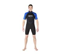 Muta neoprene Mares Manta Shorty manica corta nero blu - 6