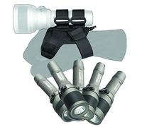 Mares Soft Goodman Handle. Impugnatura Per Torce EOS - Taglia Unica, Nero