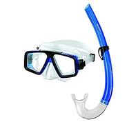 Mares 411740 Set Maschera e Snorkel, Unisex - Adulto, Riflesso Blu Chiaro, Taglia Unica