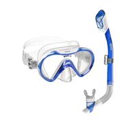 Mares Vento Jr. Set Di Snorkeling Dry Con Snorkel Secco Blu O Rosa