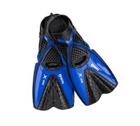 Mares Aquazone X-One, Pinne Snorkeling Adulto - Unisex, Blu, S/M