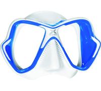 Mares X-Vision LiquidSkin 13 Scuba Diving Mask - Blue-White/Blue-White