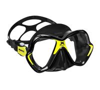 Mares X-Vision New - Maschera subacquea, colore: nero/giallo, BX