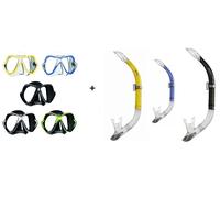 Mares X-Vision Sailor Set Maschera Subacquea Con Snorkel Varie Colori