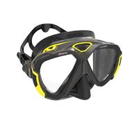 Mares X-Wire, Maschera da Immersioni in Silicone, Adulto, Unisex, Nero e Giallo