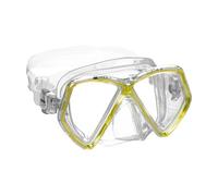 Mares Zephir Jr - Maschera subacquea per bambini con doppia lente temperata, micro-frame, faciale in siliter e fibbie EZ Adjust 360°