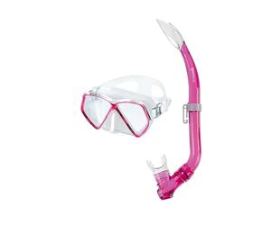 Mares Zephir Junior - Set da snorkeling e boccaglio per bambini, colore: rosa
