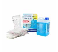 Mareva Rev-Aqua 30-60 mc Kit Trattamento Completo Acqua Piscine 30000 a 60000 lt