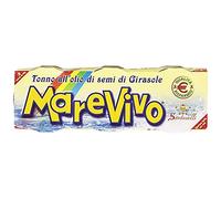 Marevivo - Sardanelli, Tonno all'Olio di Semi di Girasole - 8 pezzi da 240 g [1920 g]
