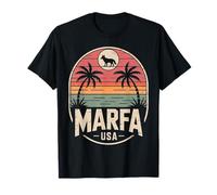Marfa Texas Classic Desert Sunset Memento Maglietta