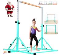 MARFULA Barra da ginnastica pieghevole per bambini e adolescenti dai 3 ai 20 anni, capacità di peso di 158,8 kg, barra orizzontale per ginnastica, attrezzatura da allenamento per la casa e il centro