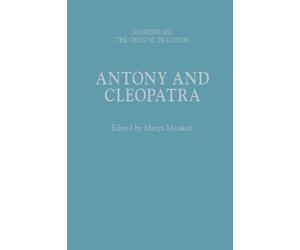 Marga Munkelt Antony and Cleopatra (Tascabile)