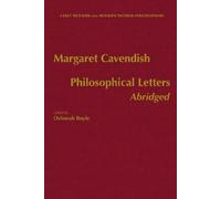 Margaret Cavendish Philosophical Letters, Abridged (Copertina rigida)