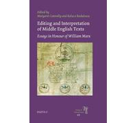 Margaret Connolly Ralu Editing and Interpretation of Middle E (Copertina rigida)