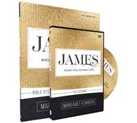 Margaret Feinberg James Study Guide with DVD (Tascabile)
