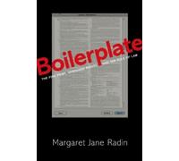 Margaret Jane Radin Boilerplate (Copertina rigida)