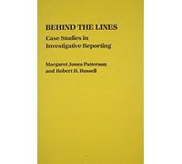 Margaret Jones Patterson Robert Russell Behind the Lines (Copertina rigida)