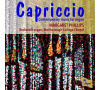 Margaret Phillip Margaret Phillips: Capriccio - Contemporary Music for Orga (CD)
