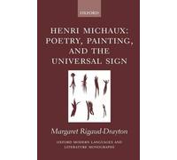 Margaret Rigaud-Drayton Henri Michaux (Copertina rigida)