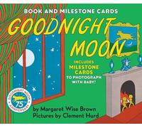 Margaret Wise Br Goodnight Moon Board Book with Milestone Ca (Libro di cartone)
