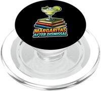 Margaritas dopo il licenziamento Meme divertente insegnante PopSockets PopGrip per MagSafe