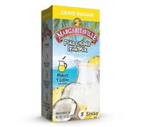Margaritaville To Go - Miscela di bevande in polvere, 8 pezzi, Pina Colada, a basso contenuto calorico e basso contenuto di zucchero, ogni bacchetta produce 3,5 litri