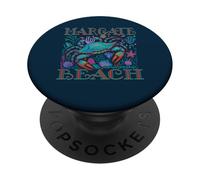 MARGATE BEACH NUOVA MAGLIA BLU GRANDE ESTATE SPIAGGIA VACANZA Art PopSockets PopGrip Adesivo
