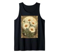 Margherita Art Nouveau Elegance Mese Nascita Fiore Canotta