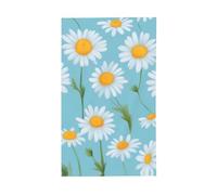 Margherita bianca su sfondo azzurro stampa bandiera decorativa per esterni bandiera dovere esposizione interna cortile stagioni decorazioni per le vacanze