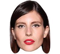 Margherita Carducci (Lipstick) Maschere di persone famose, facce di cartone