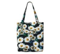 Margherita della moda,Borse della spesa riutilizzabili, borse per la spesa, borsa a tracolla in tela di grande capacità