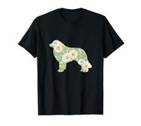 Margherita Fiore Montagna Pirenea Patou cane mamma, margherite floreali Maglietta