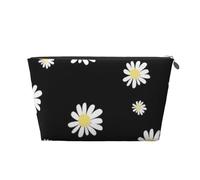 Margherita Nera, Borsa da toilette Borsa per trucco Borsa per cosmetici Borsa da toilette da viaggio portatile