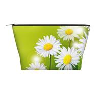 Margherite floreali dei fiori, Borsa da toilette Borsa per trucco Borsa per cosmetici Borsa da toilette da viaggio portatile