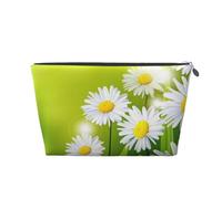 Margherite floreali dei fiori, Borsa da toilette Borsa per trucco Borsa per cosmetici Borsa da toilette da viaggio portatile