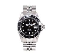 MARGI Orologio Uomo Automatico con Cinturino Jubilee In Acciaio Ghiera Black