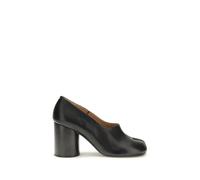 Margiela Black Calf Leather Bos Taurus Platform Pumps - EU37/US7