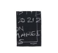 Margiela Black Silk Scarf