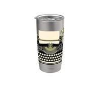 MARGIN BELL CLUB Macchina da Scrivere Campanello Margine Bicchiere termico in acciaio inox doppia parete