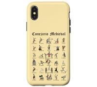 Marginalia Medievale - Conigliario Medievale - Bestiario dei Conigli Custodia per iPhone X/XS