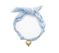 MarHermoso Collana girocollo da donna, alla moda, in acciaio inox, con ciondolo a forma di cuore, alla moda, vintage, fatto a mano, idea regalo, Medio, Placcato oro, Non pietra preziosa