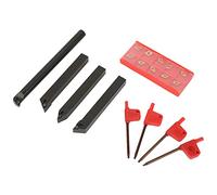 Marhynchus 10 Pz DCMT070204 Lame per Inserti in Metallo Duro, Acciaio Legato, velocità di Taglio Elevata, Barre di Alesatura da 12 Mm per Tornitura e Lavorazione dei Metalli