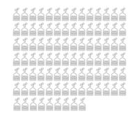 Marhynchus 100 Pezzi di Arrampicata per Piante per Impianto di Sicurezza/Viti del Supporto per Fissaggio/Supporto per Piante da Giardino, ca. 100 G (White)