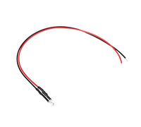 Marhynchus 10pcs 12V 3 Mm LED LED LEGGIO EMITTURA EMITTURA CAVO Multicolore Flessibile Multicolore, Risparmio Energetico con 20 Cm di Lunghezza per l'uso di Auto Giocattolo Fai - -te (#9)
