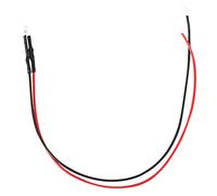 Marhynchus 10pcs 12V 3 Mm LED LED LEGGIO EMITTURA EMITTURA CAVO Multicolore Flessibile Multicolore, Risparmio Energetico con 20 Cm di Lunghezza per l'uso di Auto Giocattolo Fai - -te (#3)